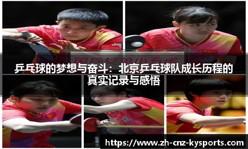 乒乓球的梦想与奋斗：北京乒乓球队成长历程的真实记录与感悟
